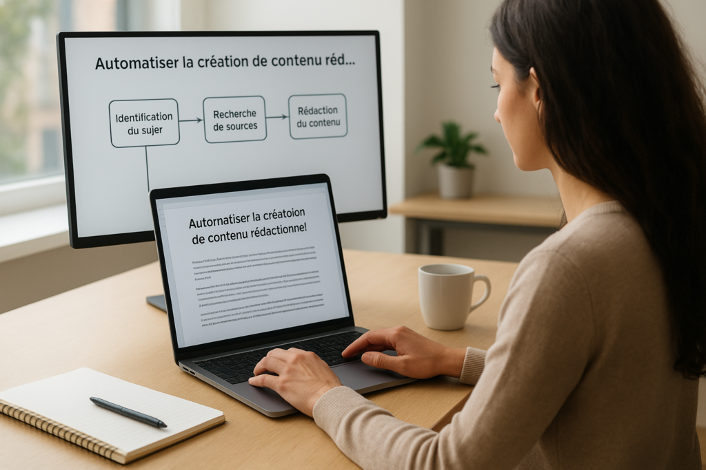 automatiser la création de contenu rédactionnel